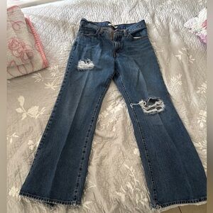 Levi's Blue bootcut Leg Jeans